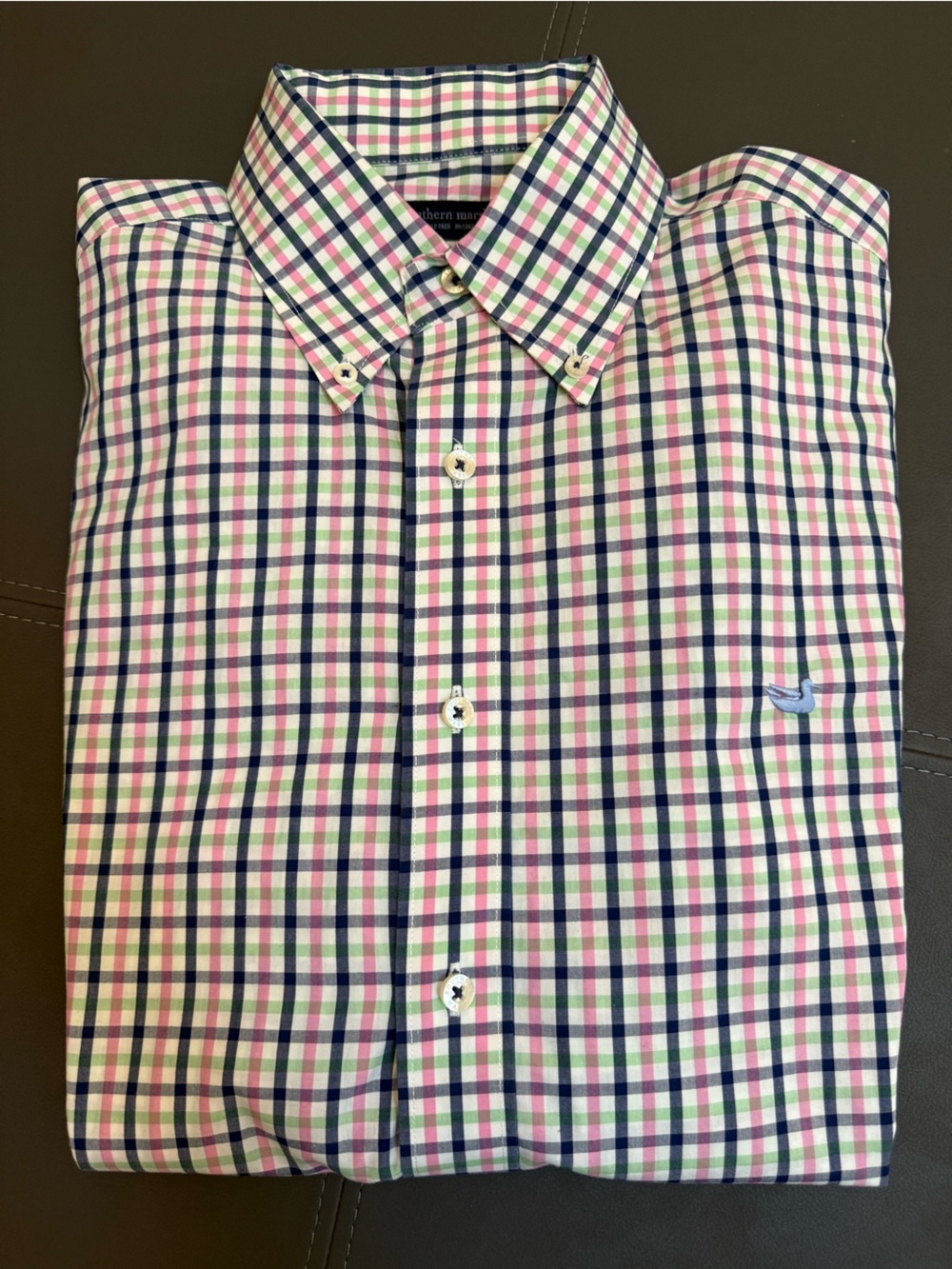 Southern Marsh Button Down Plaid Men’s Large